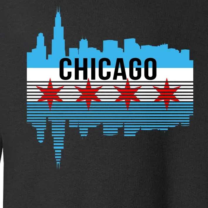 Chicago Skyline Toddler Sweatshirt