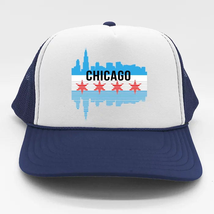 Chicago Skyline Trucker Hat