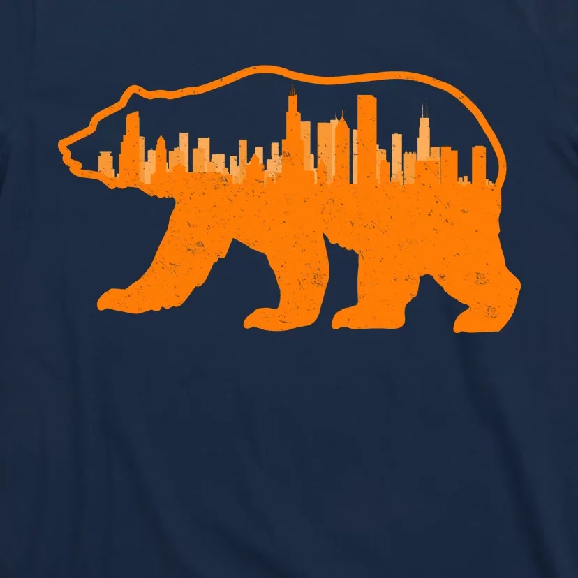 Chicago Skyline City Bear T-Shirt