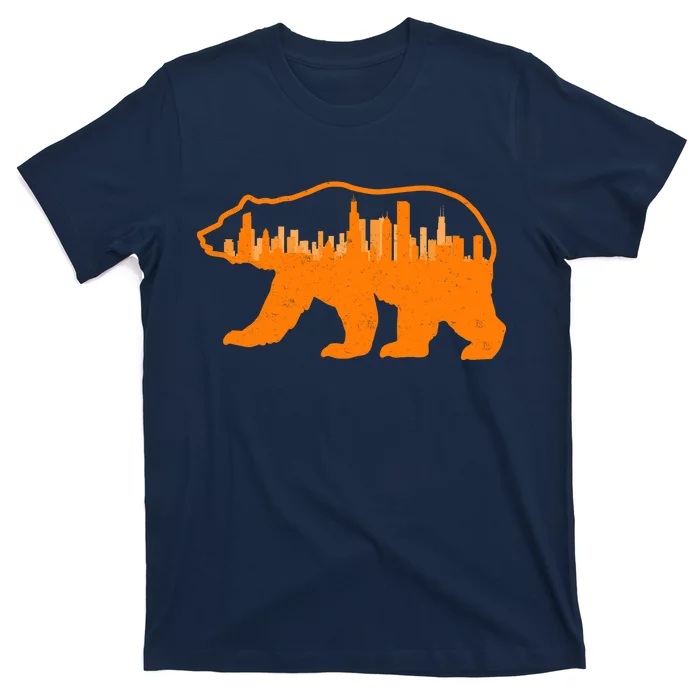 Chicago Skyline City Bear T-Shirt