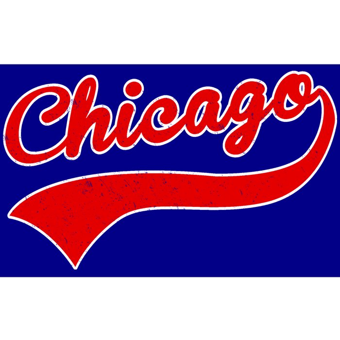 Chicago Vintage Classic Team Logo Bumper Sticker