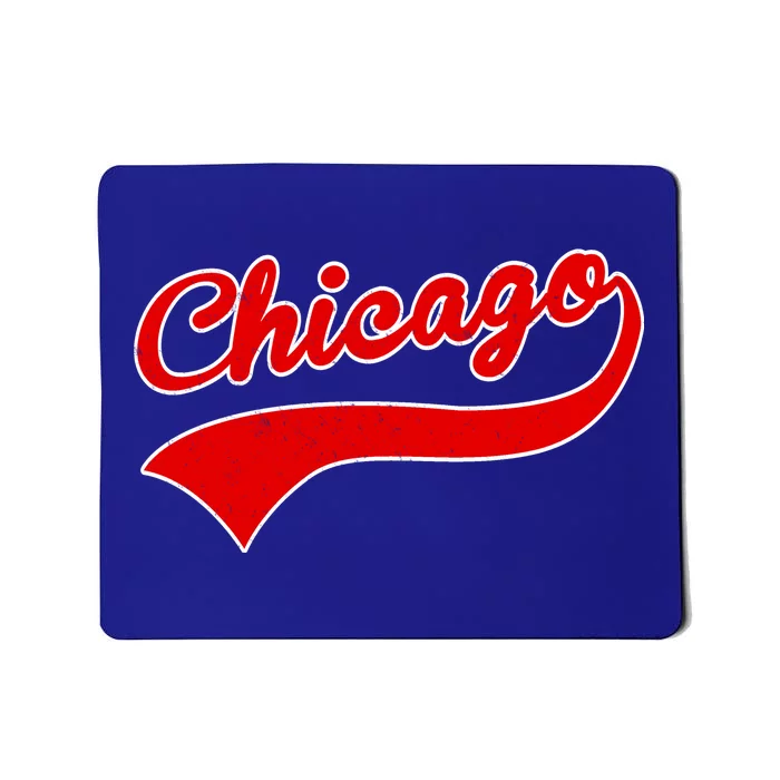 Chicago Vintage Classic Team Logo Mousepad