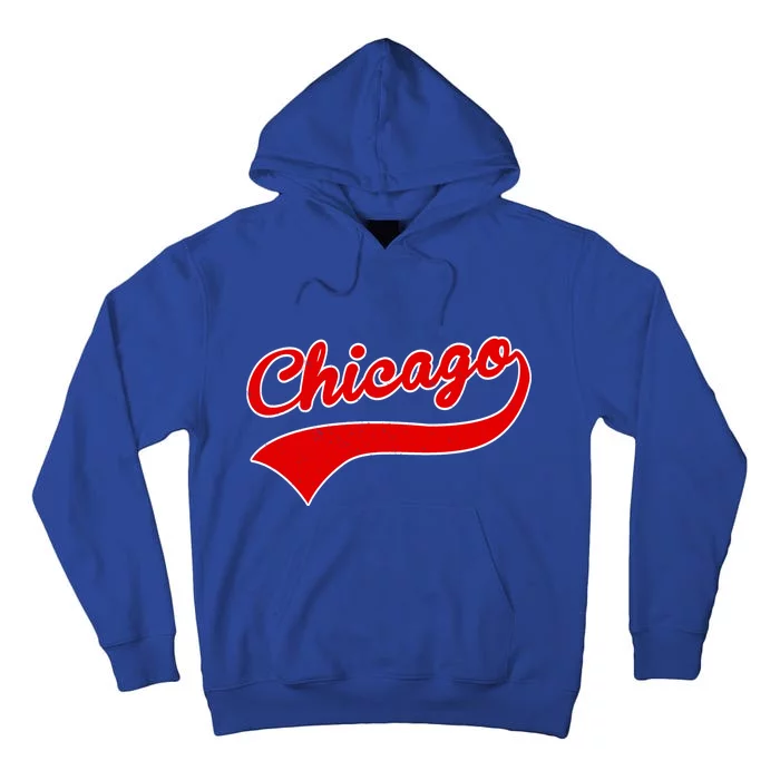 Chicago Vintage Classic Team Logo Tall Hoodie