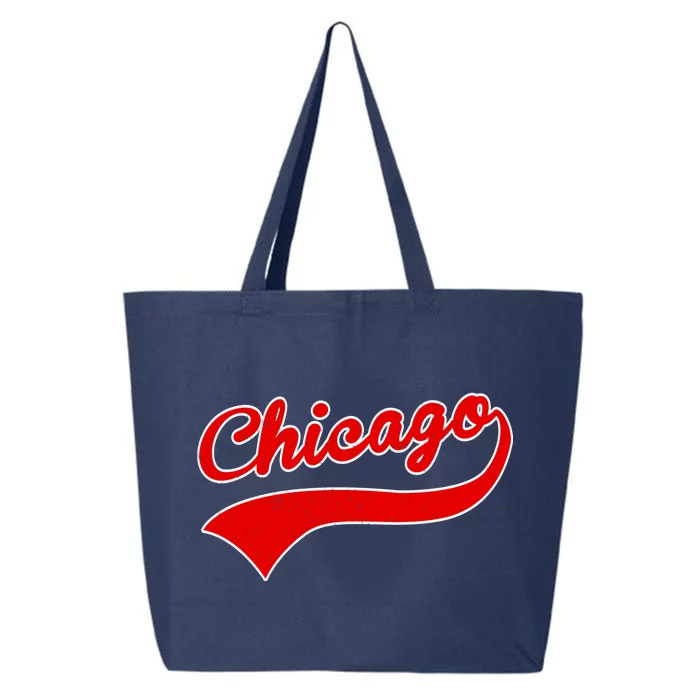 Chicago Vintage Classic Team Logo 25L Jumbo Tote