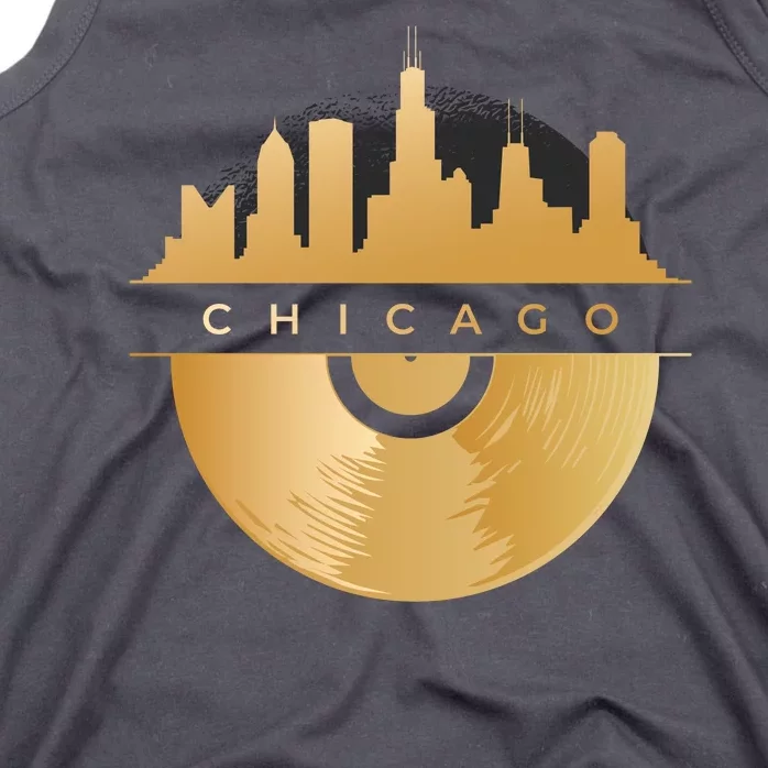 Chicago Vinyl Skyline Tank Top