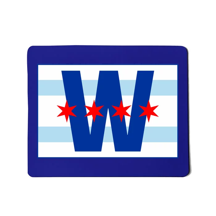 Chicago W Flag Mousepad