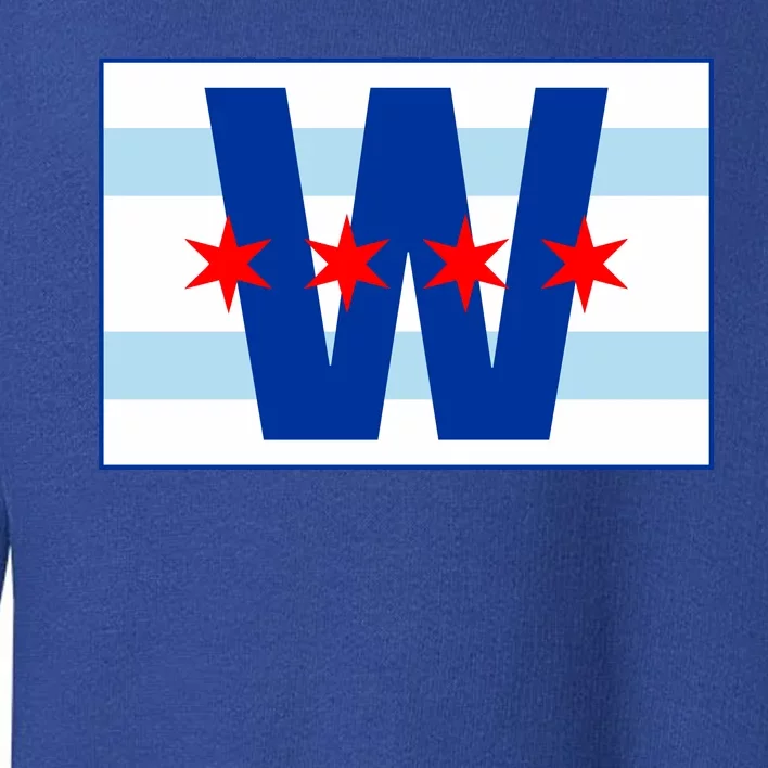 Chicago W Flag Toddler Sweatshirt