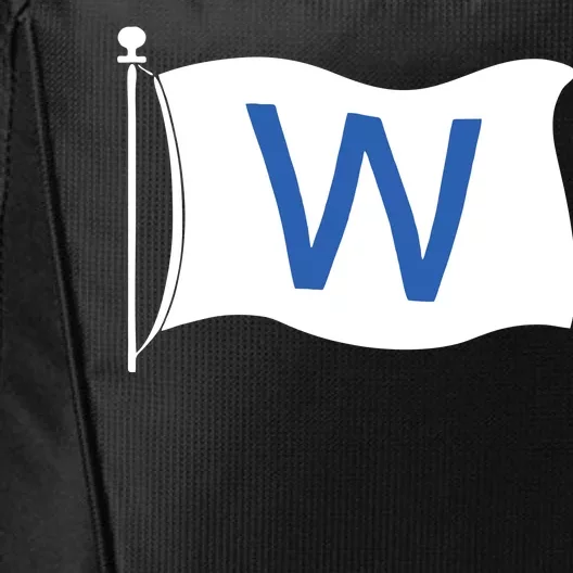 Chicago Win W Flag Baseball City Backpack