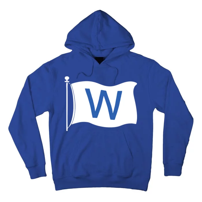 Chicago Win W Flag Baseball Tall Hoodie