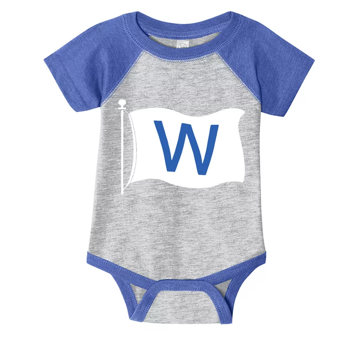 Chicago Win W Flag Baseball Infant Baby Jersey Bodysuit