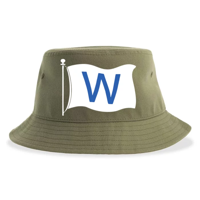 Chicago Win W Flag Baseball Sustainable Bucket Hat