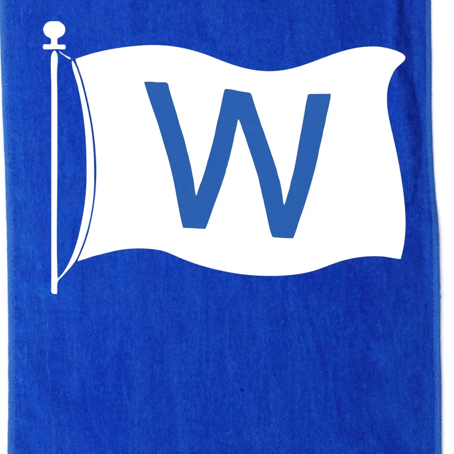 Chicago Win W Flag Baseball Platinum Collection Golf Towel