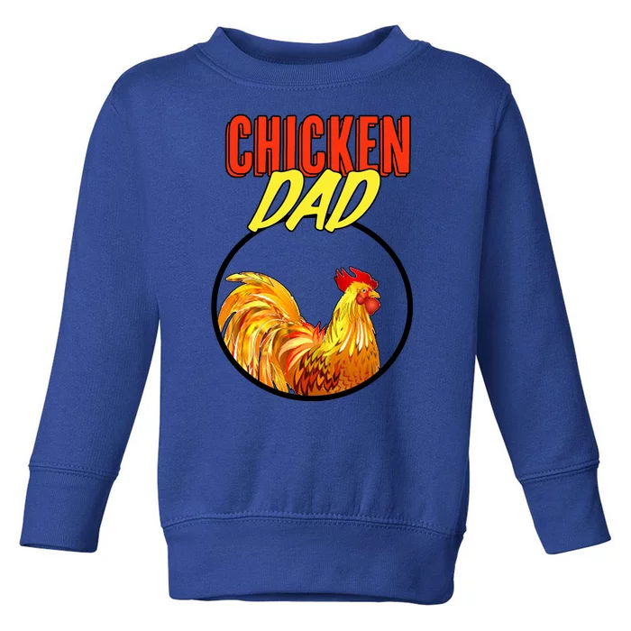 Chicken Dad Toddler Sweatshirt