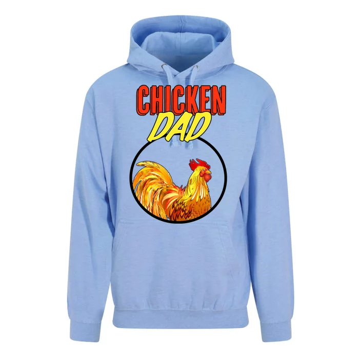 Chicken Dad Unisex Surf Hoodie