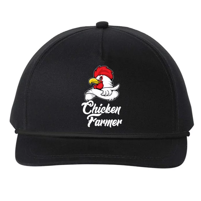 Chicken Farmer Snapback Five-Panel Rope Hat