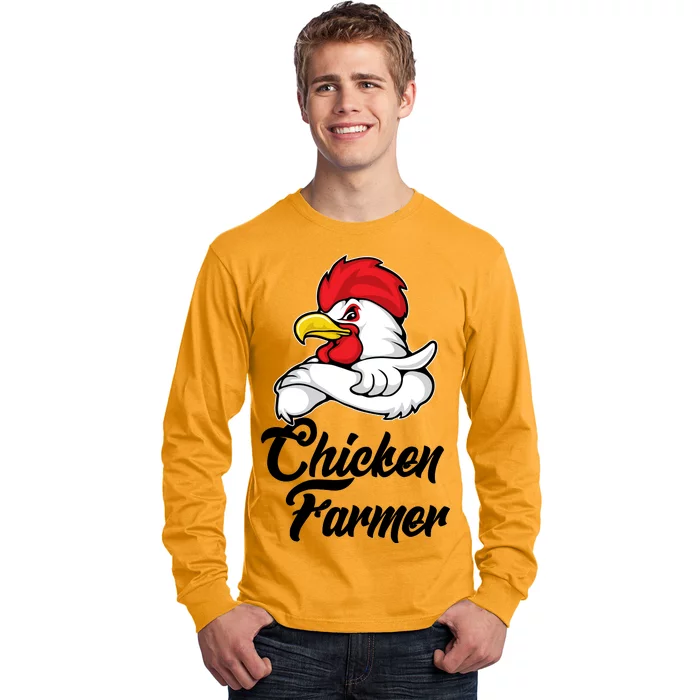 Chicken Farmer Long Sleeve Shirt