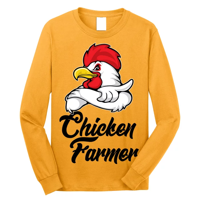 Chicken Farmer Long Sleeve Shirt