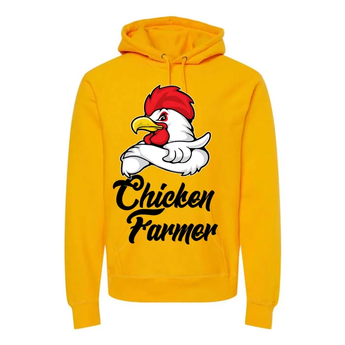 Chicken Farmer Premium Hoodie