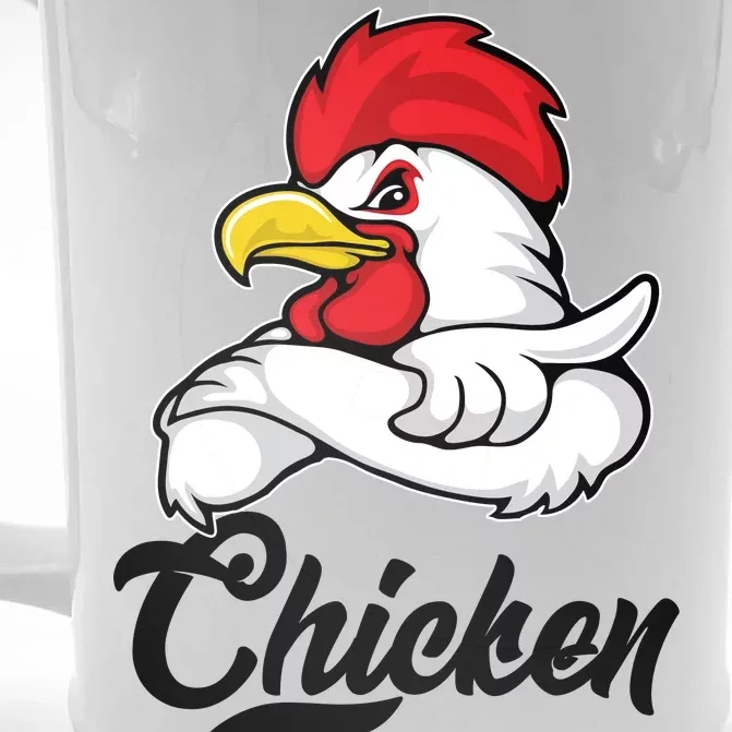 Chicken Farmer Front & Back Beer Stein