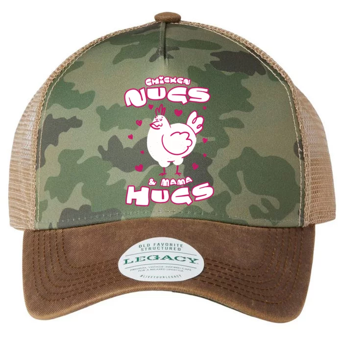 Chicken Nugs And Mama Hugs Legacy Tie Dye Trucker Hat