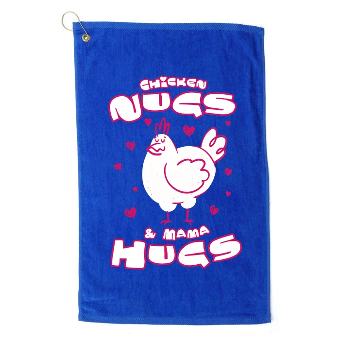 Chicken Nugs And Mama Hugs Platinum Collection Golf Towel