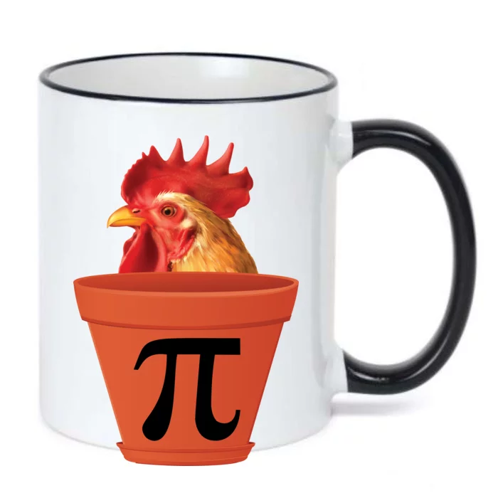 Chicken Pot Pie Funny Pi Black Color Changing Mug