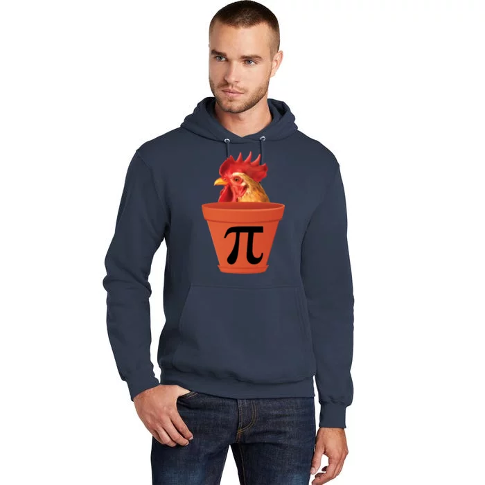 Chicken Pot Pie Funny Pi Tall Hoodie