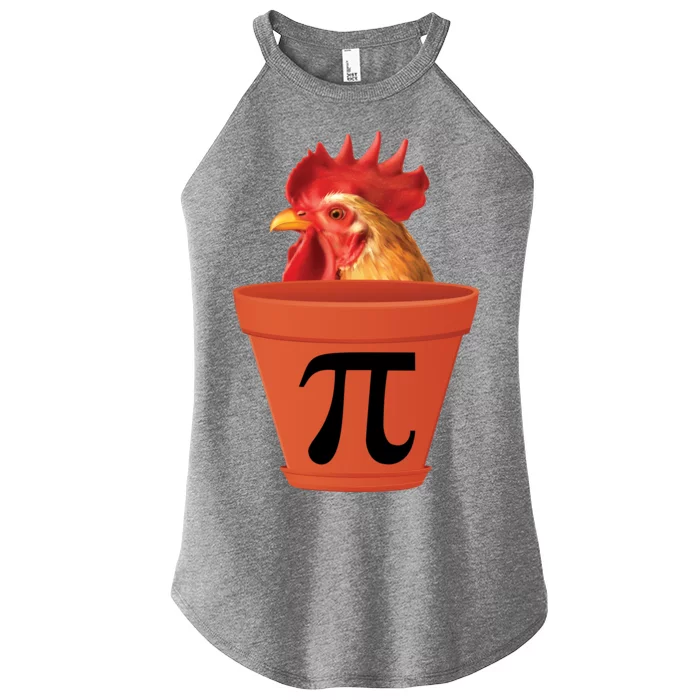 Chicken Pot Pie Funny Pi Women’s Perfect Tri Rocker Tank