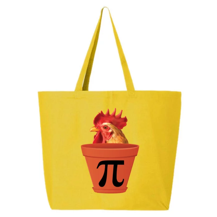 Chicken Pot Pie Funny Pi 25L Jumbo Tote