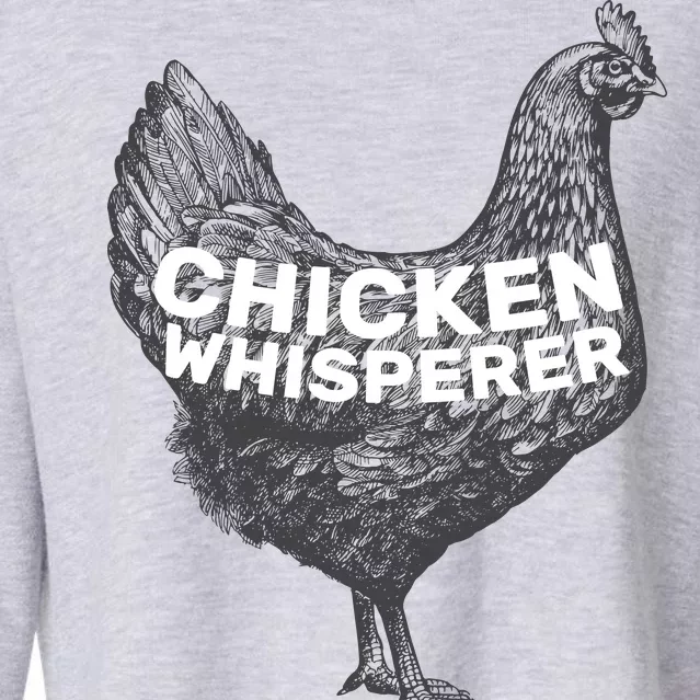 Chicken Whisperer Cropped Pullover Crew