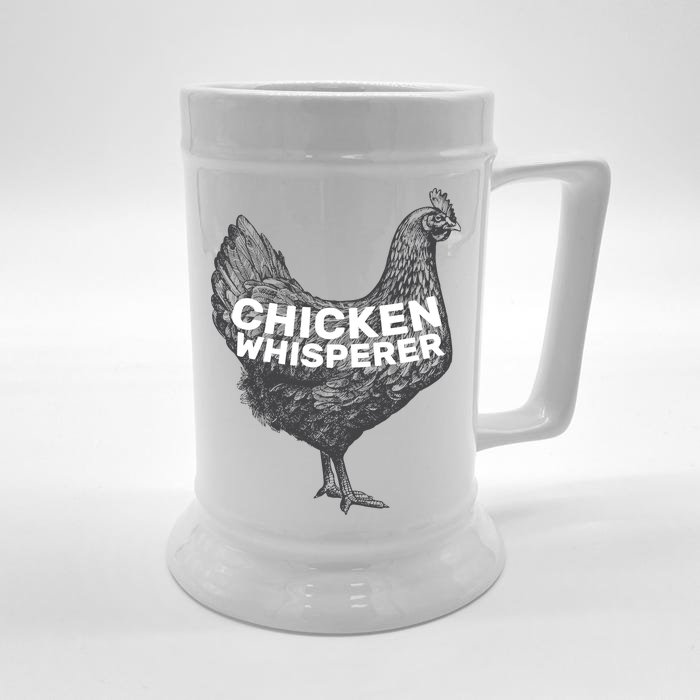 Chicken Whisperer Front & Back Beer Stein