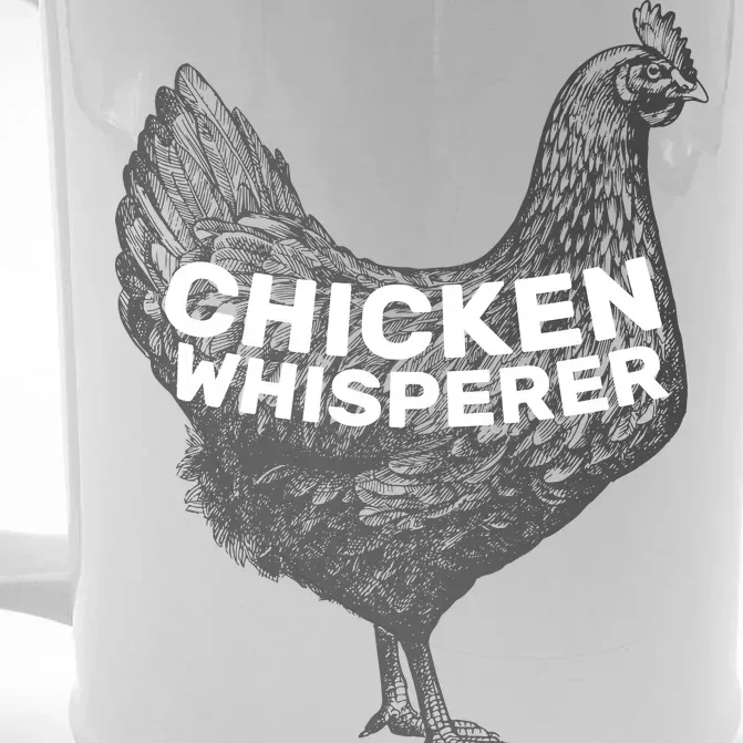 Chicken Whisperer Front & Back Beer Stein