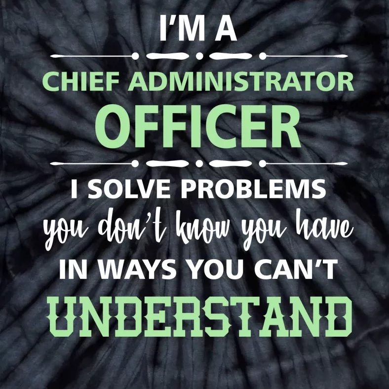 Chief Administrator Officer Tie-Dye T-Shirt