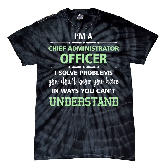 Chief Administrator Officer Tie-Dye T-Shirt