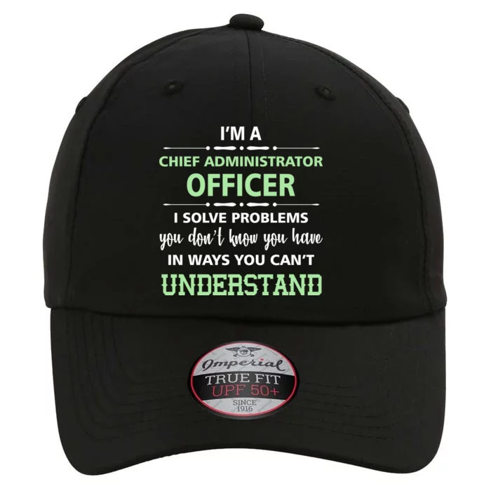 Chief Administrator Officer The Original Performance Cap