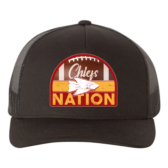 Chiefs Nation Football Yupoong Adult 5-Panel Trucker Hat