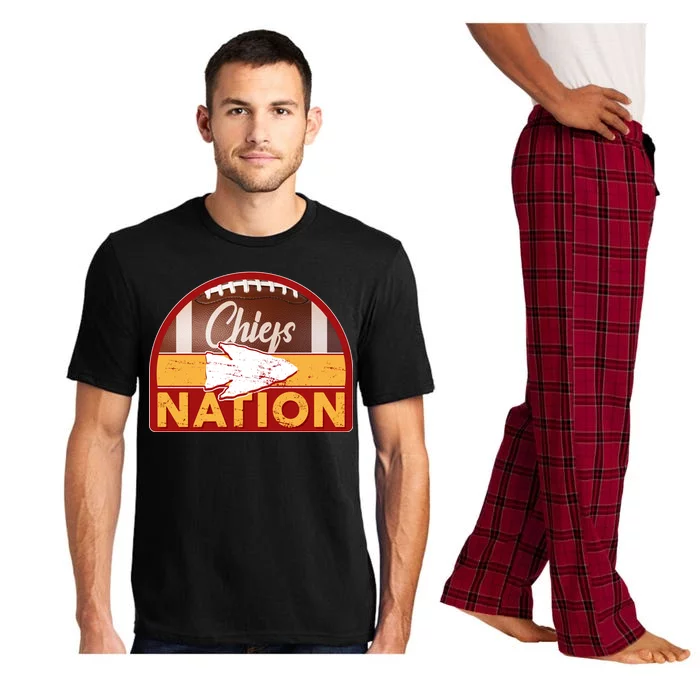 Chiefs Nation Football Pajama Set