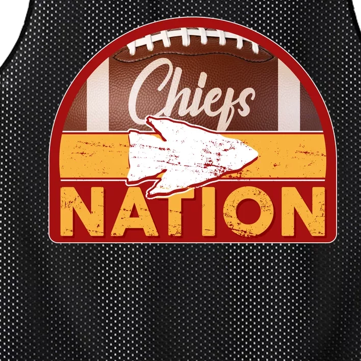 Chiefs Nation Football Mesh Reversible Basketball Jersey Tank