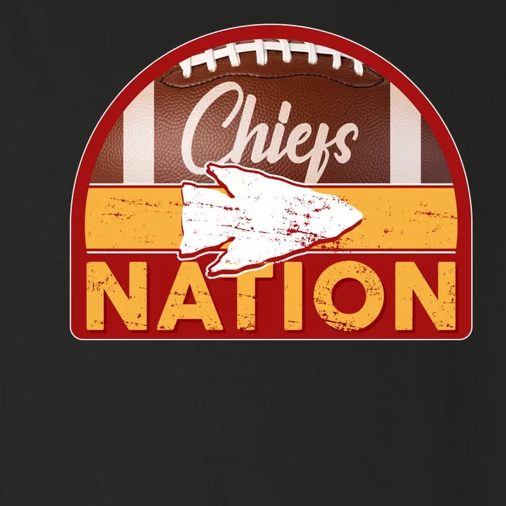 Chiefs Nation Football Toddler Long Sleeve Shirt