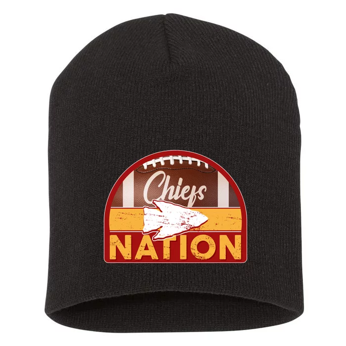 Chiefs Nation Football Short Acrylic Beanie