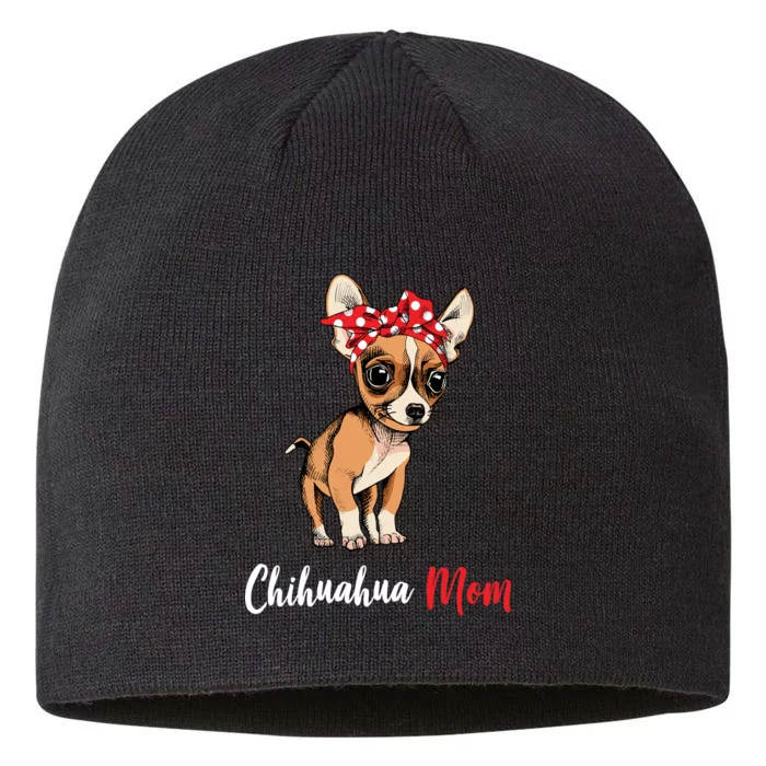 Chihuahua Mom 8 1/2in Sustainable Knit Beanie