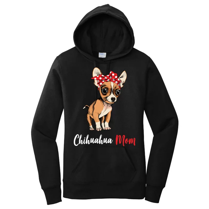 Chihuahua Mom Women's Pullover Hoodie