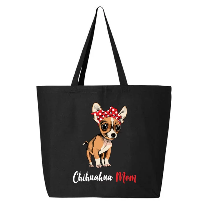 Chihuahua Mom 25L Jumbo Tote