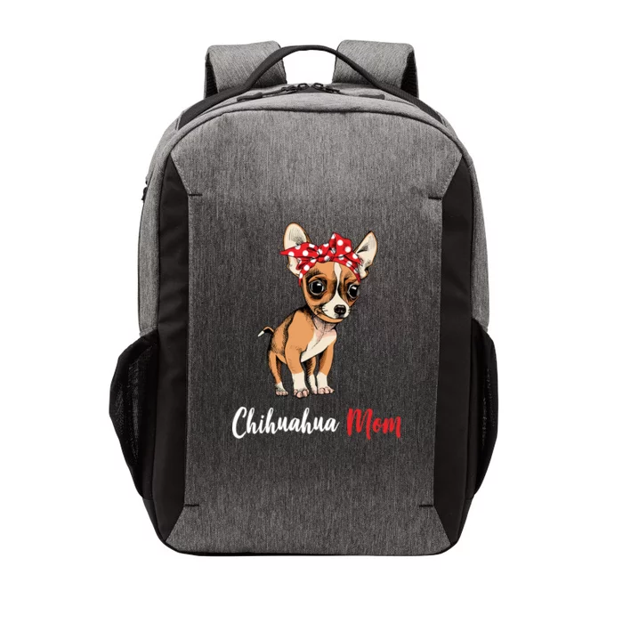 Chihuahua Mom Vector Backpack