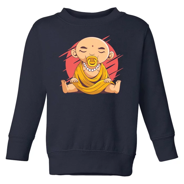 Child Buddha Toddler Sweatshirt