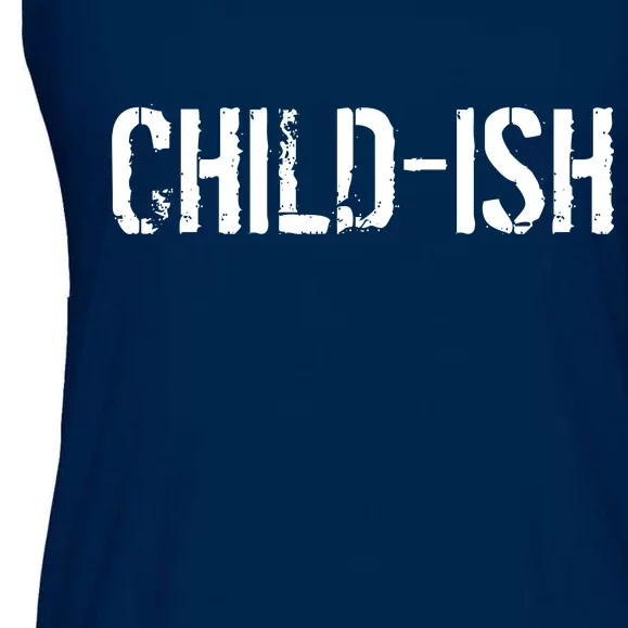 Child-Ish Ladies Essential Flowy Tank