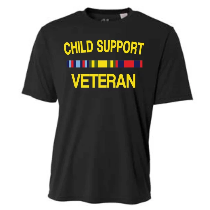 Child Support Veteran Cooling Performance Crew T-Shirt