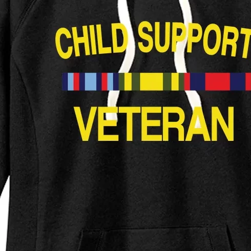 Child Support Veteran Women's Fleece Hoodie