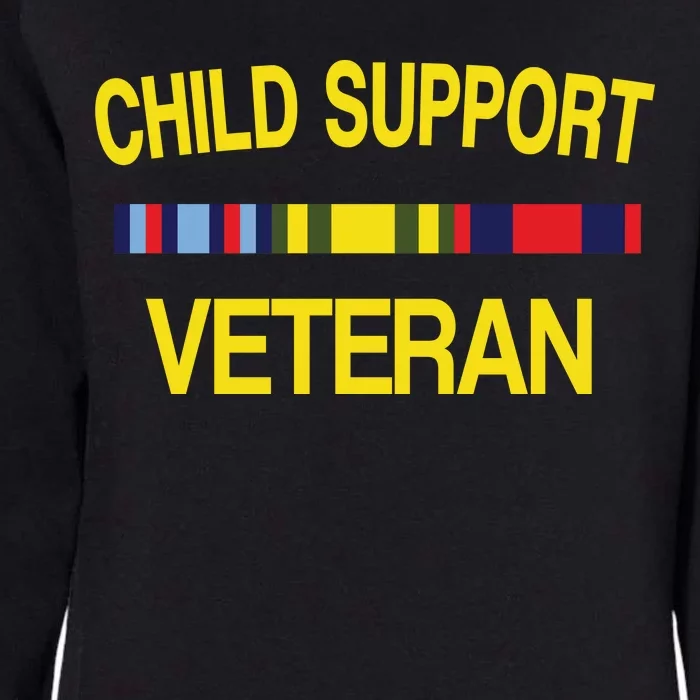 Child Support Veteran Womens California Wash Sweatshirt