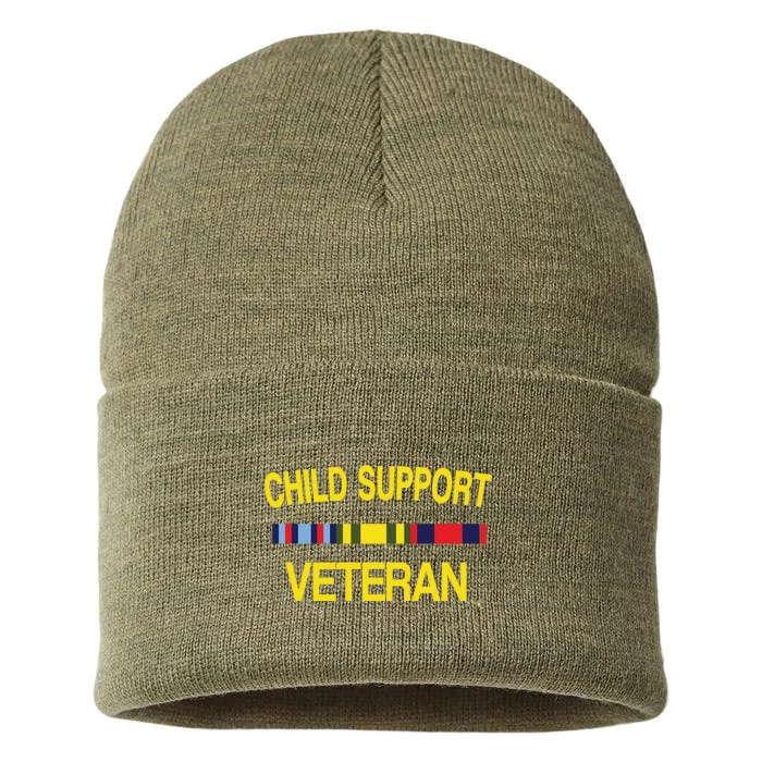 Child Support Veteran Sustainable Knit Beanie